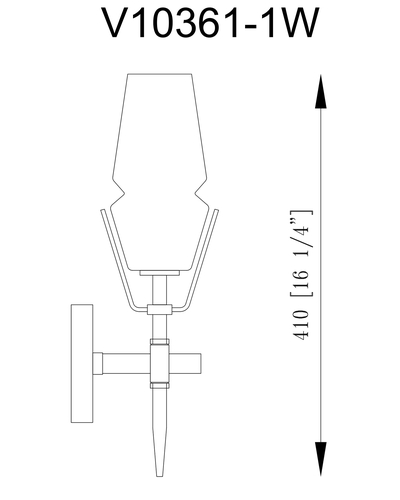 Бра Moderli V10361-1W Stella