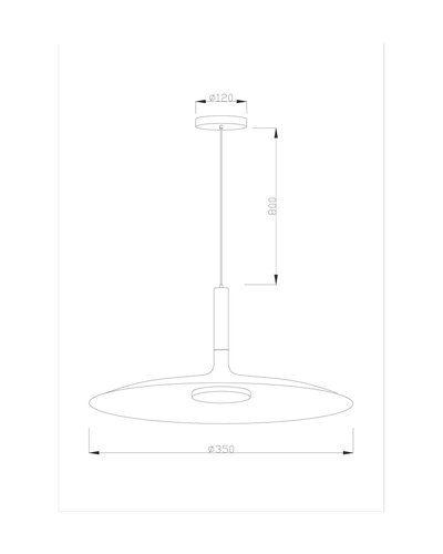 Подвесной светильник Moderli V2221-PL Metrix LED*5W