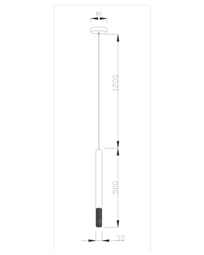 Светодиодный подвесной светильник Moderli V2340-PL Shumer LED*3W
